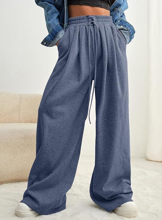 Drawstring Tapered Sweatpants