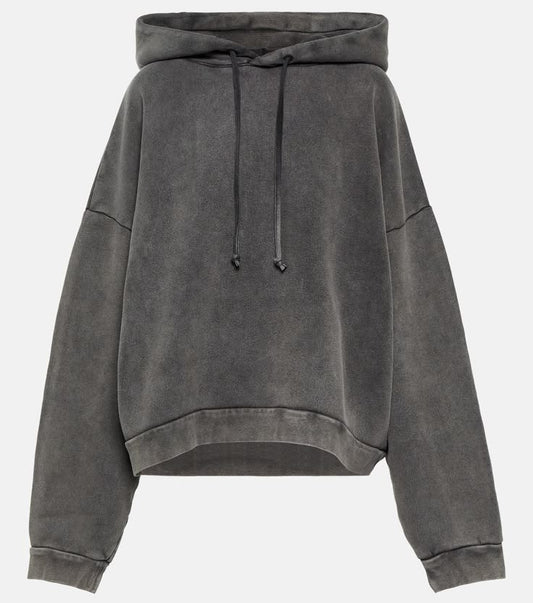 Boxy Cropped Hoodie